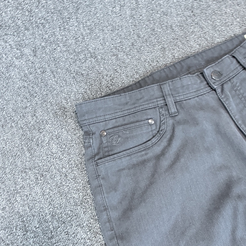 English Laundry Modern Straight Leg Pants Mens 36x30 Grey Cotton Stretch Chino - Picture 2 of 10